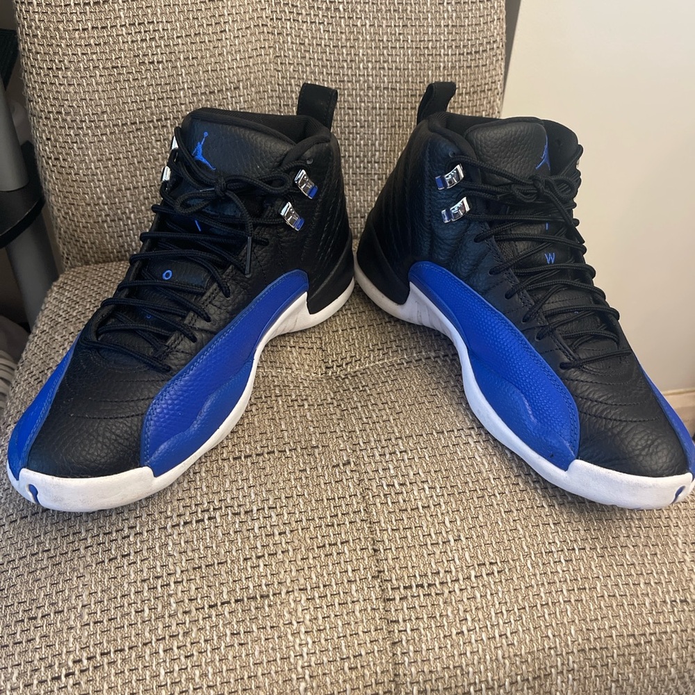 Jordan 12 Retro Sneakers “Hyper Royal” (Size 11 woman’s and 9.5 men’s)